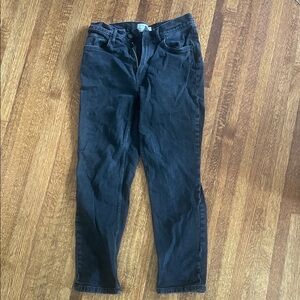 Everlane Organic Cotton Black Jeans